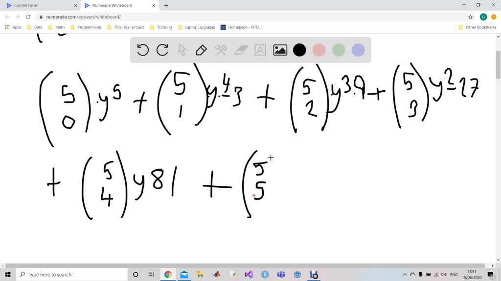 solved-expand-the-expression-using-the-binomial-theorem-y-3-5