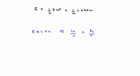 a-particle-performs-uniform-circular-motion-with-an-angular-momentum-l-if-the-frequency-of-a-particl