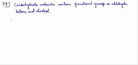 what-functional-groups-are-found-in-carbohydrate-molecules