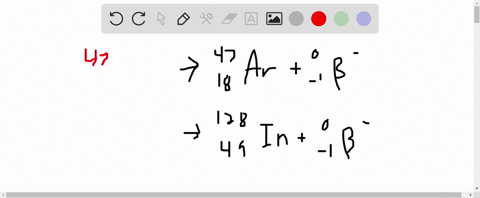 each-of-the-following-isotopes-can-be-produced-by-beta-minus-decay-what-is-the-parent-isotope-in-eac