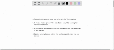 which-of-the-following-statements-is-true-a-mass-extinctions-did-not-occur-prior-to-the-arrival-of-h