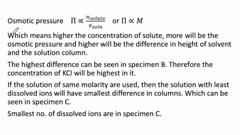 four-u-tubes-each-have-distilled-water-in-the-right-arm-a-solution-in-the-left-arm-and-a-semipermeab