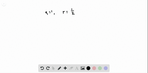 in-exercises-17-28-write-the-first-five-terms-of-the-geometric-sequence-a_1-1-r-dfrac12