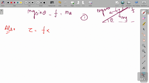 what-should-be-the-minimum-coefficient-of-static-friction-between-the-plane-and-the-cylinder-for-the
