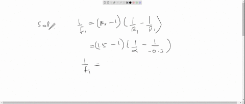 a-plano-convex-lens-of-refractive-index-15-and-radius-of-curvature-30-mathrmcm-is-silvered-at-the--3