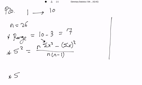 find-the-range-variance-and-standard-deviation-for-the-given-sample-data-include-appropriate-unit-47