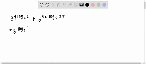 simplify-34-log-_3-25frac12-log-_5-25