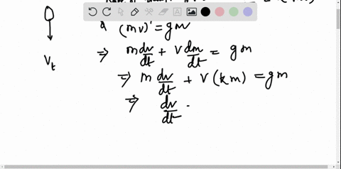 when-a-raindrop-falls-it-increases-in-size-and-so-its-mass-at-time-t-is-a-function-of-t-namely-m-t-t
