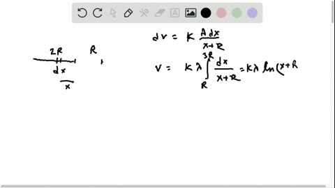 a-wire-having-a-uniform-linear-charge-density-lambda-is-bent-into-the-shape-shown-in-figure-mathrmp-