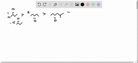 list-the-following-compounds-in-order-of-decreasing-reactivity-toward-nucleophilic-attack