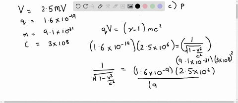 an-electron-is-accelerated-from-rest-through-a-potential-difference-of-250-mathrmmv-find-the-electro