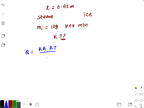 one-end-of-a-025-mathrmm-long-metal-bar-is-in-steam-and-the-other-is-in-contact-with-ice-if-10-mathr