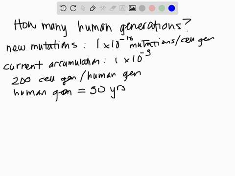 the-accuracy-of-dna-replication-in-the-human-germ-cell-line-is-such-that-on-average-only-about-06-ou