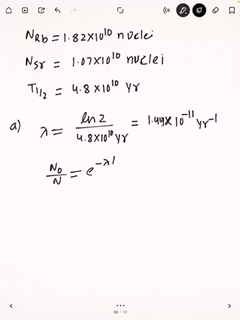 in-a-piece-of-rock-from-the-moon-the-87-mathrmrb-content-is-assessed-to-be-182-times-1010-atoms-per-