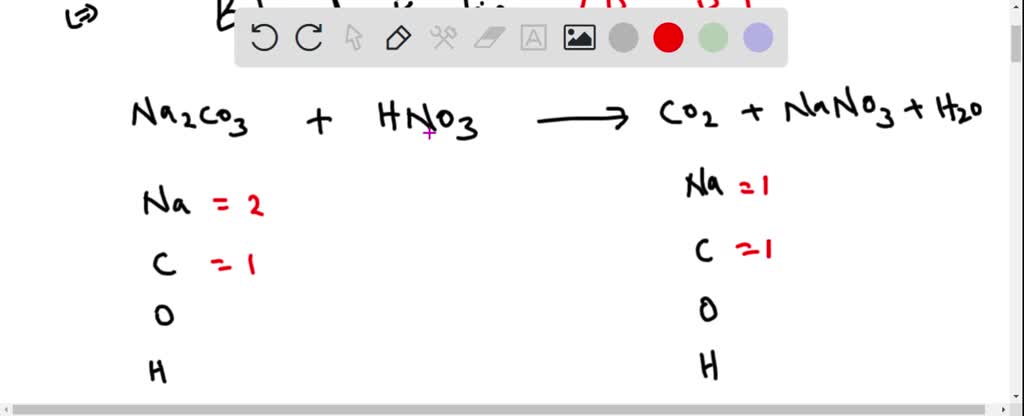 ⏩SOLVED:Write the balanced equation for the reaction of nitric acid ...