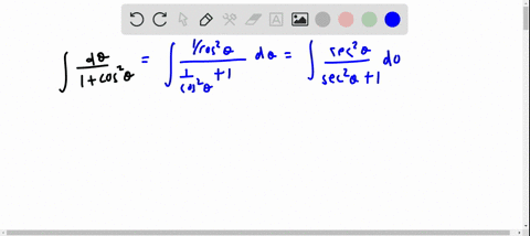 1-82-evaluate-the-integral-int-fracd-theta1cos-2-theta