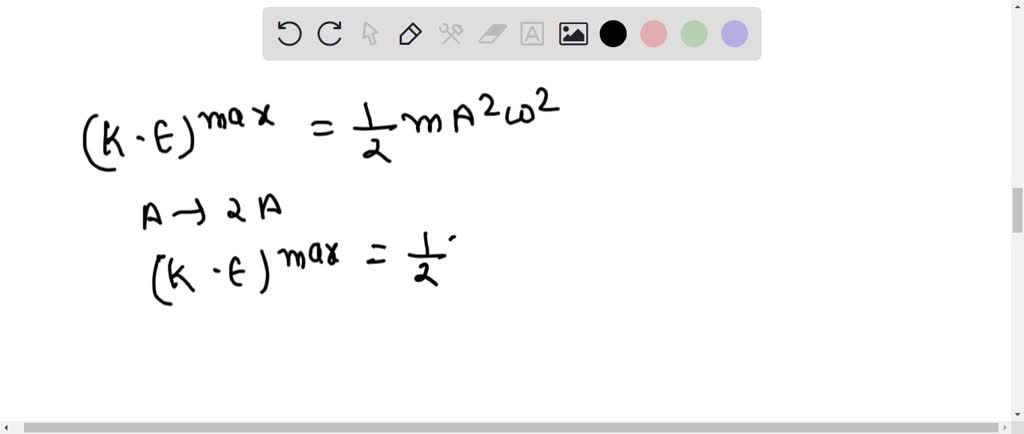 SOLVED:Statement-1: If the amplitude of the oscillation is doubled the ...