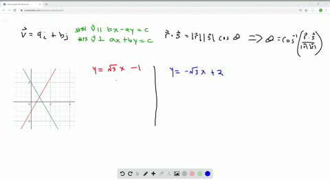 SOLVED:The acute angle between intersecting lines that do not cross at ...