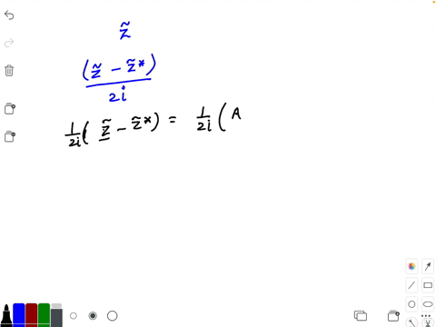 show-that-the-imaginary-part-of-a-complex-number-tildez-is-given-by-lefttildez-tildezright-2-i-2