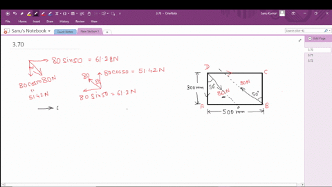 two-80-n-forces-are-applied-as-shown-to-the-corners-b-and-d-of-a-rectangular-plate-a-determine-the-m