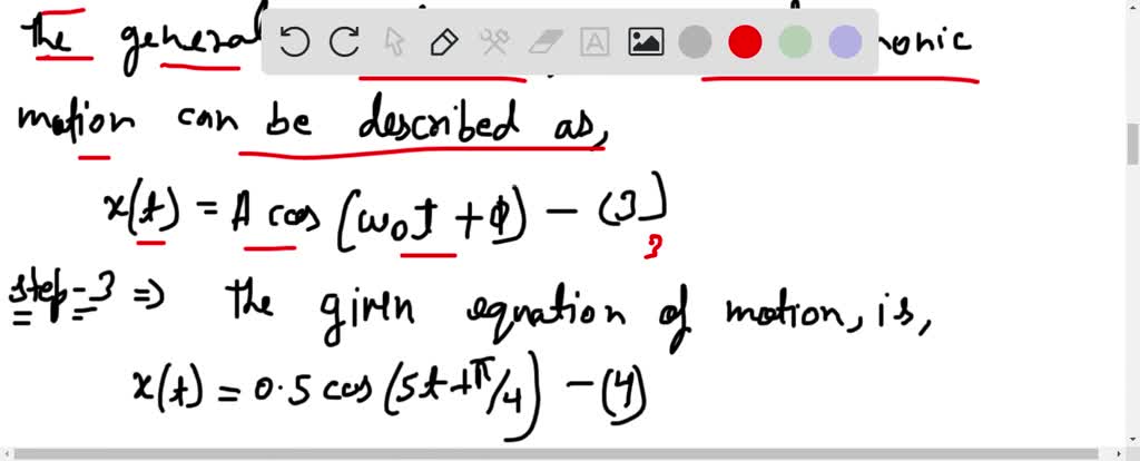 Question 3 25 500g Mass Is Hug Spring Then Pulled SolvedLib
