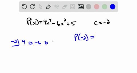 use-the-remainder-theorem-to-find-pc-px4-x4-6-x25-c-2