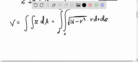 find-a-such-that-the-volume-inside-the-hemisphere-zsqrt16-x2-y2-and-outside-the-cylinder-x2y2a2-is-2
