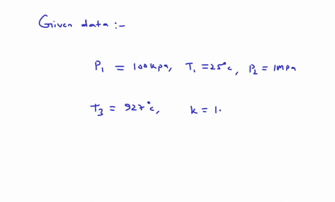 in-an-ideal-brayton-cycle-air-is-compressed-from-100-mathrmkpa-and-25circ-mathrmc-to-1-mathrmmpa-and