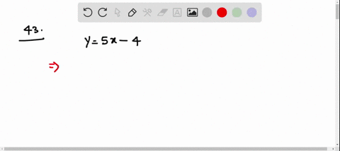 find-the-slope-of-the-line-determined-by-each-equation-y5-x-4