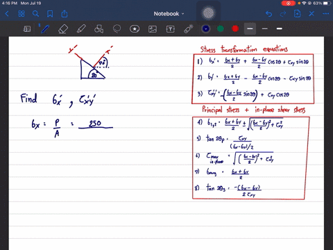 the-grains-of-wood-in-the-board-make-an-angle-of-20circ-with-the-horizontal-as-shown-determine-the-n