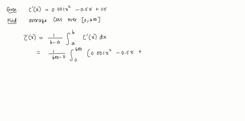 the-marginal-cost-of-manufacturing-x-units-of-an-electronic-device-is-0001-x2-05-x115-if-600-units-2