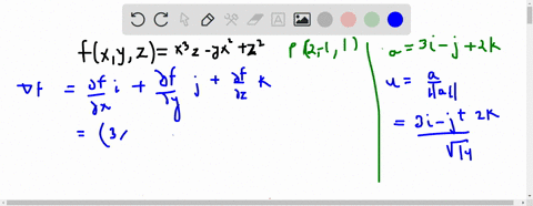 find-the-directional-derivative-of-f-at-p-in-the-direction-of-mathbfa-beginarraylfx-y-zx3-z-y-x2z2-p