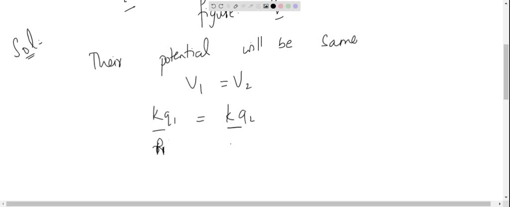 SOLVED:Two Spherical Conductors Of Radii R1 And R2 Are Separated By A ...