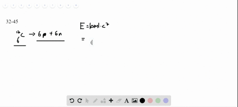 ⏩SOLVED:The atomic mass of carbon-12 is 12.00000 u. How much energy ...