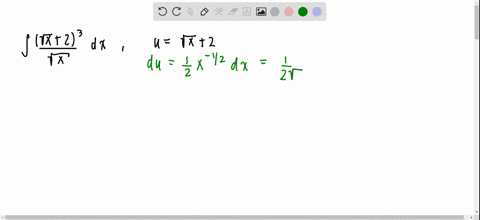 use-the-given-substitution-to-evaluate-the-indicated-integral-int-fracsqrtx23sqrtx-d-x-usqrtx2