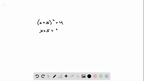 use-the-even-root-property-to-solve-each-equation-x524
