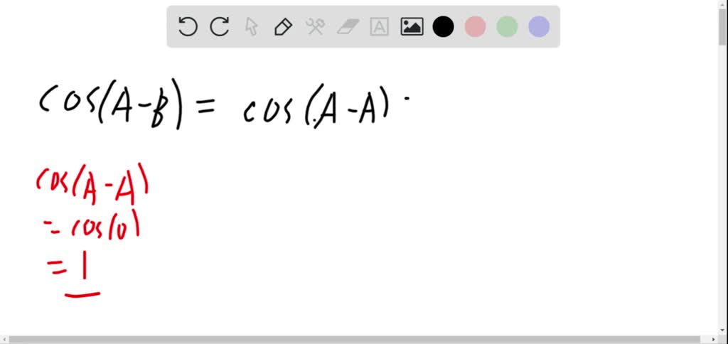 SOLVED:Use The Addition Formulas To Derive The Identities. What Happens ...