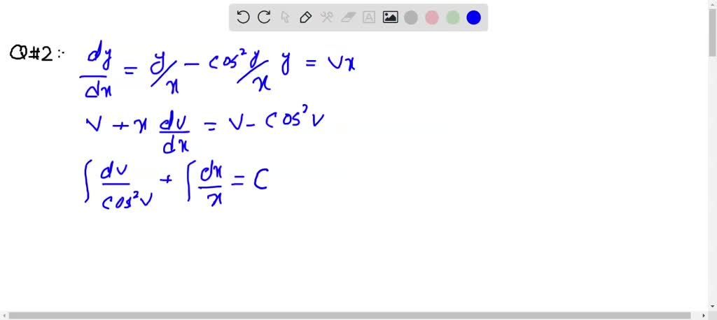 ⏩SOLVED:A curve passes through the point (1, (π)/(4)) and its slope ...