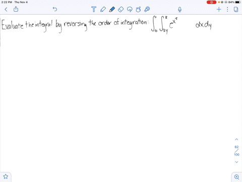 evaluate-the-integral-by-reversing-the-order-of-integration-int_01-int_y_yy-ex2-d-x-d-y