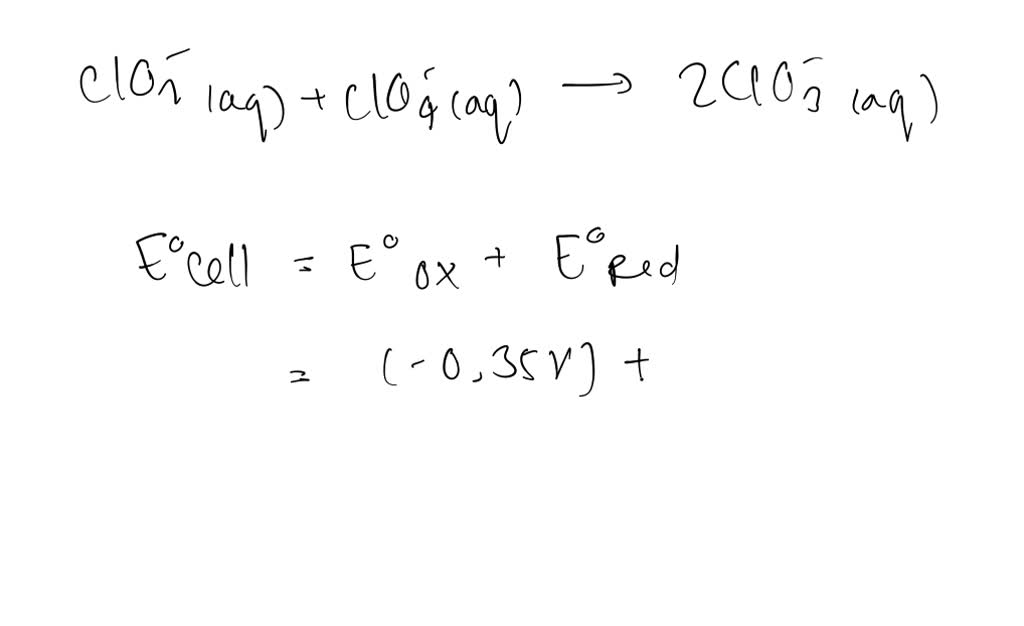 Solved Use Electrode Potentials To Calculate The Equilibrium Constant