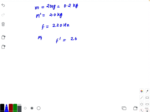 a-wire-is-attached-to-a-pan-of-mass-200-mathrmg-that-contains-a-20-mathrmkg-mass-as-shown-in-the-fig