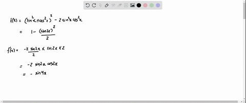 the-function-fxsin-4-xcos-4-x-increases-if-a-0xfracpi8-b-fracpi4xfrac3-pi8-c-frac3-pi8xfrac5-pi8-d-f