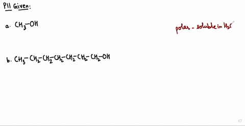 are-the-following-soluble-slightly-soluble-or-insoluble-in-water-a-mathrmch_3-mathrmoh-b-mathrmch_3-