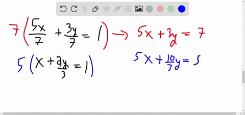 use-the-elimination-method-to-solve-the-system-beginarraycfrac5-x7frac3-y71-xfrac2-y31endarray