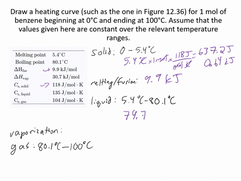 draw-a-heating-curve-such-as-the-one-in-figure-1236-for-1-mathrmmol-of-benzene-beginning-at-0circ-ma