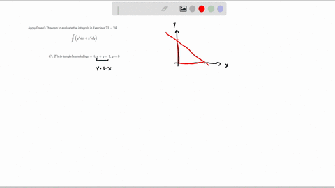 apply-greens-theorem-to-evaluate-the-integrals-in-exercises-21-24-ointlefty2-d-xx2-d-yright-c-the-tr