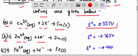 which-of-the-following-ions-is-most-easily-reduced-a-mathrmcu2text-aq-b-mathrmzn2mathrmaq-c-mathrm-2