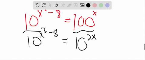 solve-the-exponential-equations-exactly-for-x-10x2-8100x-2