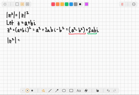 show-that-for-any-complex-number-z-leftz2rightz2