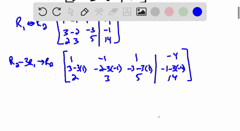⏩SOLVED:Transform each augmented matrix to reduced row echelon form ...